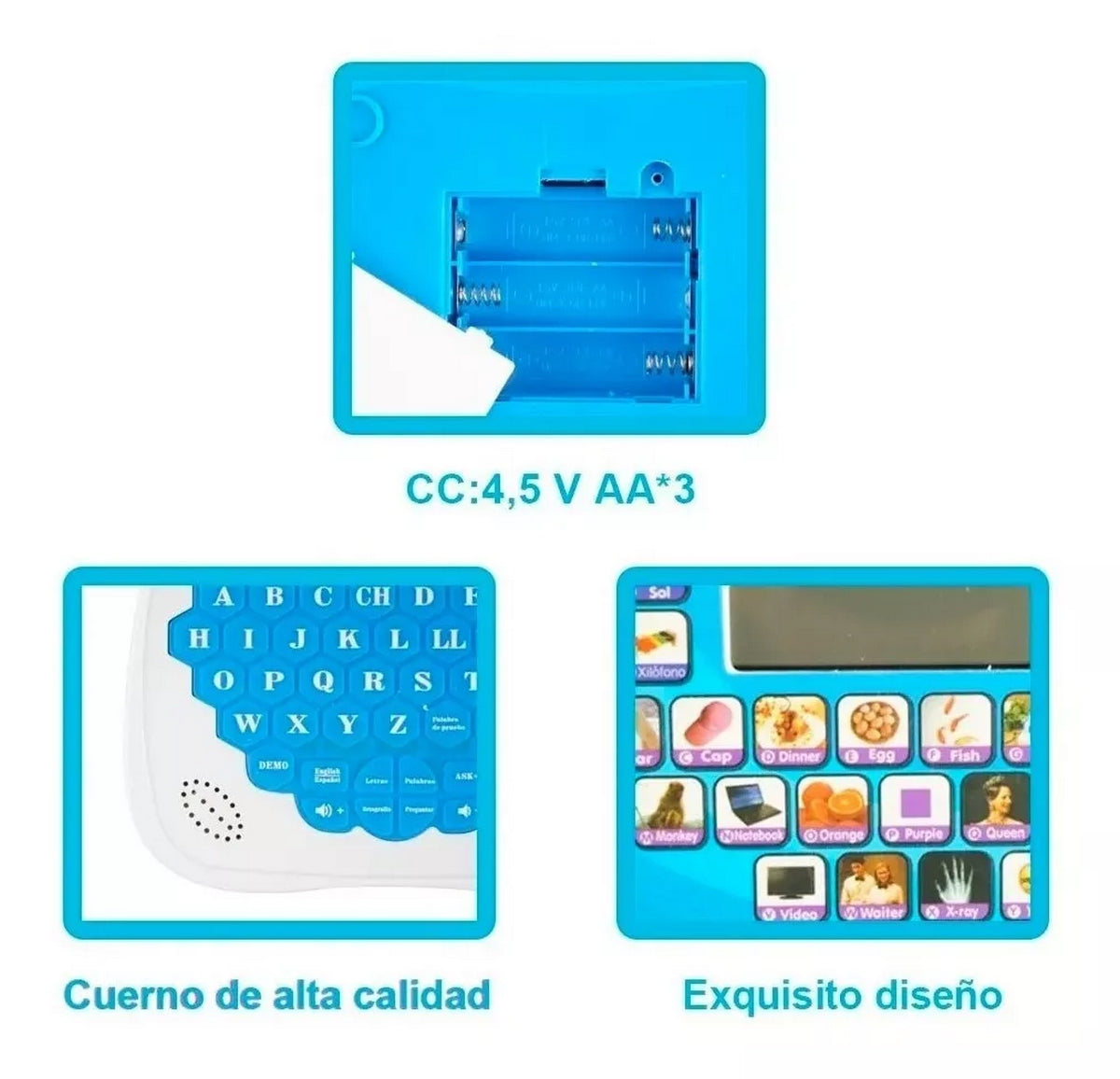 Mi Primer Portatil Infantil Mini Laptop